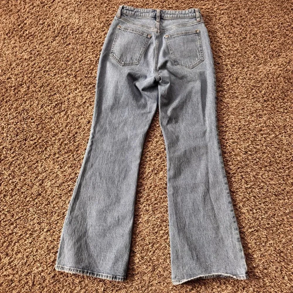 Abercrombie & Fitch Jeans Womens 28 Regular Vintage Flare High Rise Curve Love - Picture 2 of 8